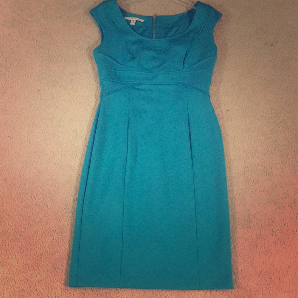 Maggy London teal cocktail dress 💙